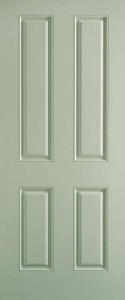 Fiberglass smooth finish doors