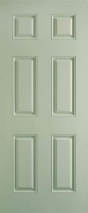 Fiberglass smooth finish doors