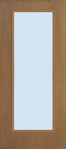 Fiberglass wood grain doors